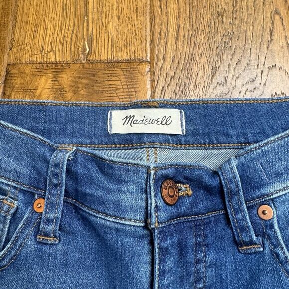Madewell Womens Medium Wash 9'' Mid Rise Skinny Jeans Size 28 Inseam 29 - Picture 2 of 9